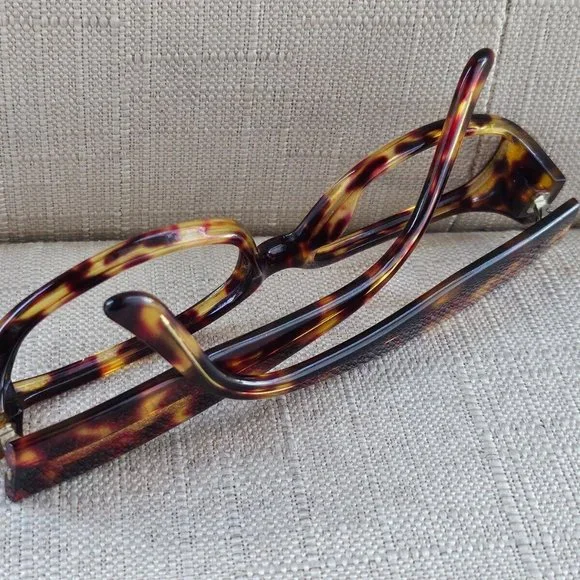 Kate Spade New York Penelope Women Eyeglasses Brown Tortoise Made in Italy Glass - Picture 7 of 8